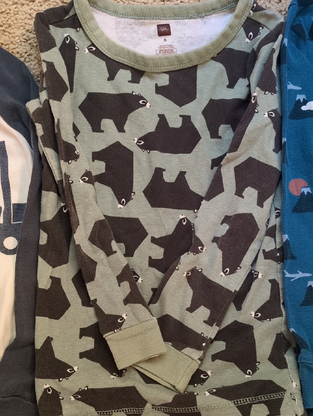 Lot Of 3 Tea Collection Pajamas - Picture 3 of 5